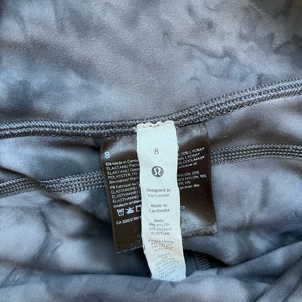 Lululemon Groove Super High Rise Flare Pant Diamond Dye size 8 - Picture 4 of 8